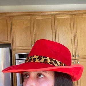 Leopard Print Cowboy Hat